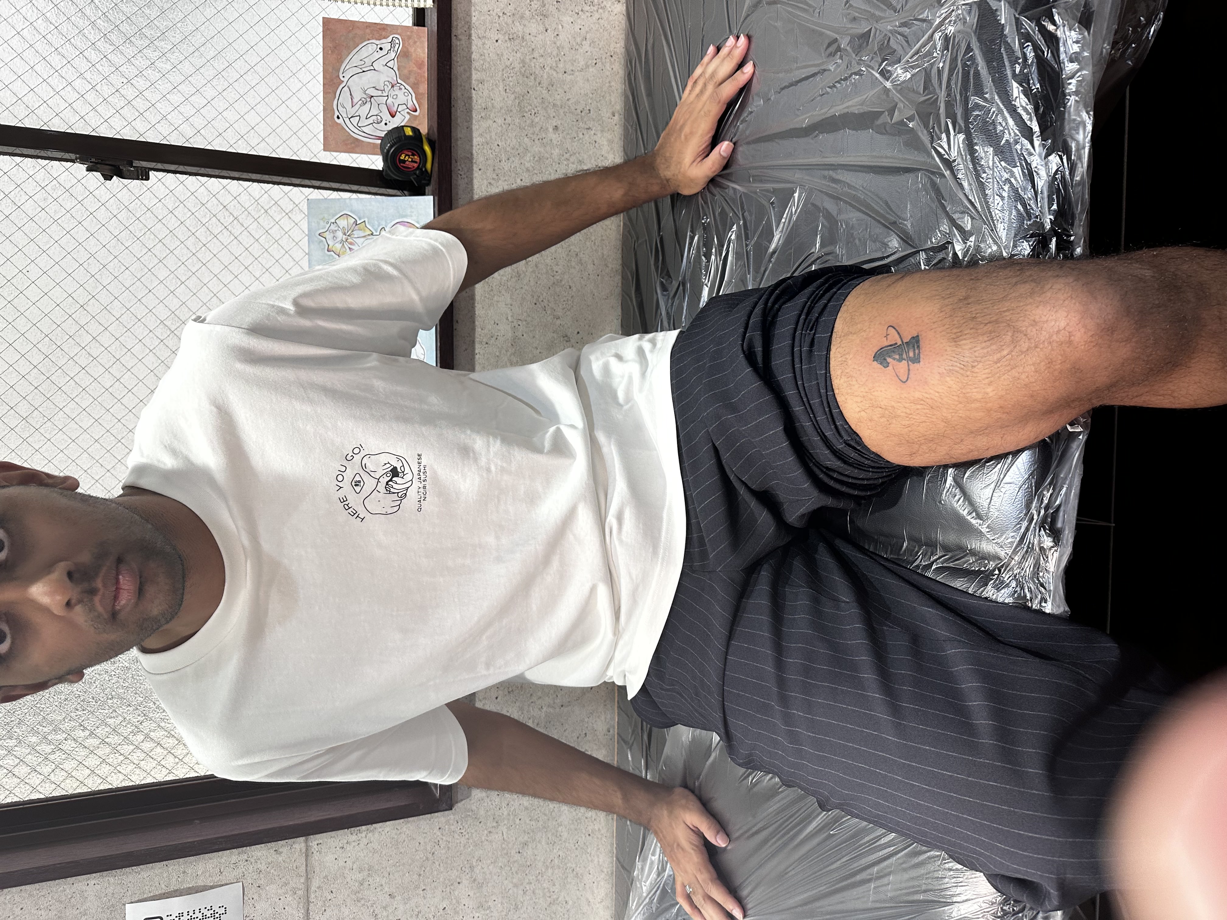 Place context - Tattoo from my artist