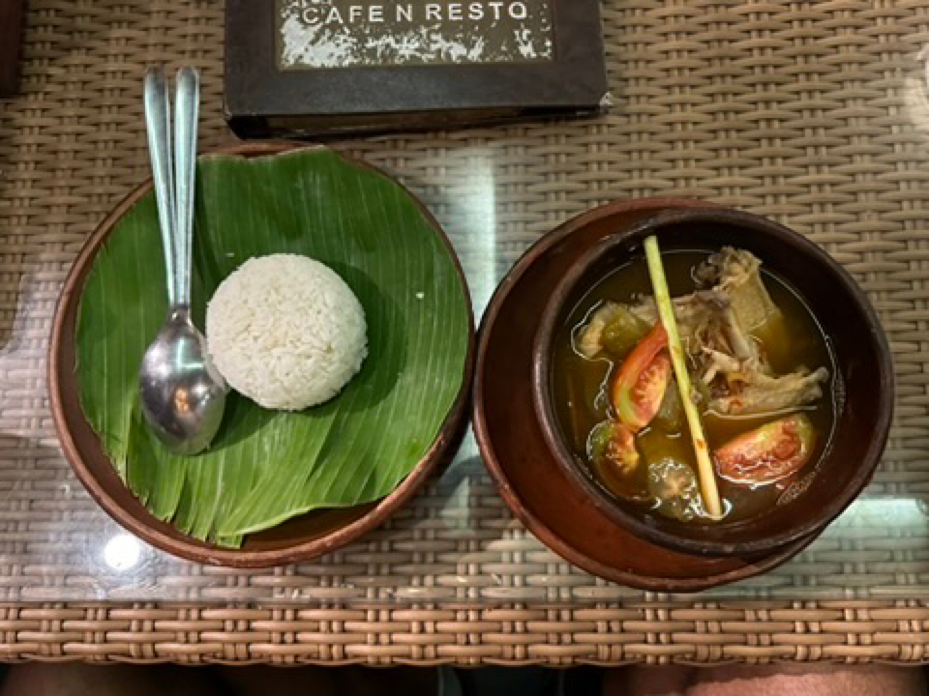 Food/drink context - Bali